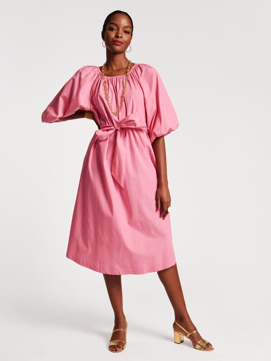 Frances Valentine Accessories - Bliss Midi Dress - Pink